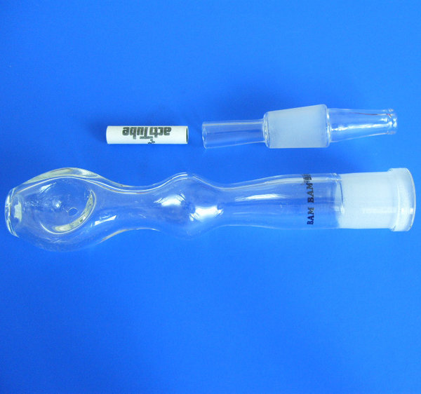 Glaspfeife für Aktivkohlefilter (PF0015)