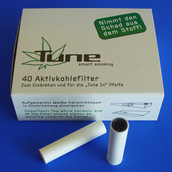 ActiTube Aktivkohlefilter 40 Stück, Ø 8mm (TIP0004)