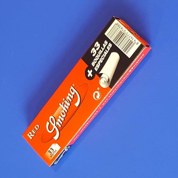 Smoking Red mit Filter-Tips (PAP0045)